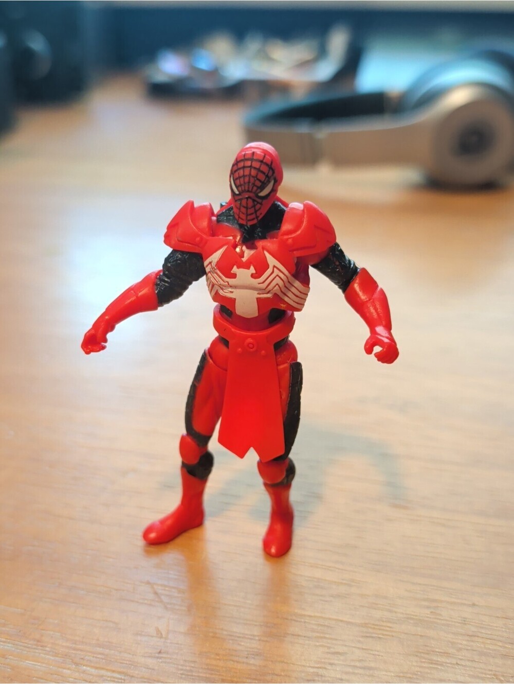 Stealth Ninja Spiderman Action Figure Marvel Red 2009 Spider-Man Foes Toy